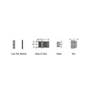 Cable Gland M40x1.5 Thread - Cable OD 20~28mm - IP68 - Black