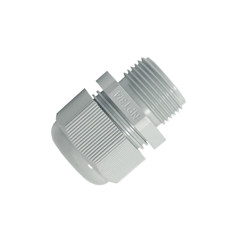 Cable Gland 3/4 inch NPT Thread - Cable OD 13~18mm - IP68