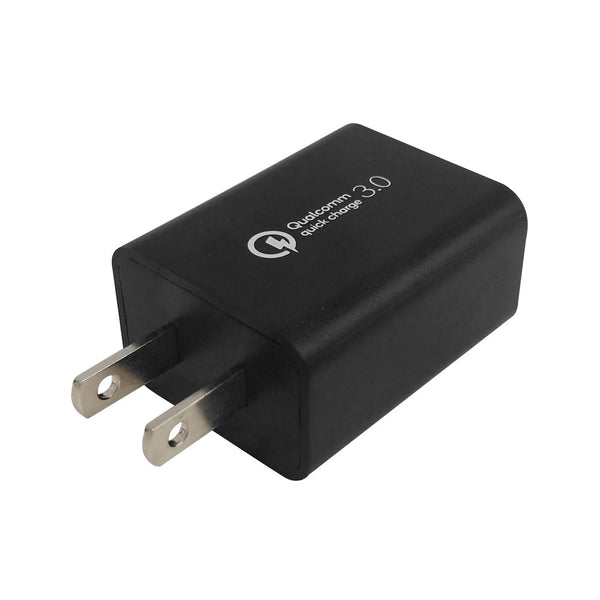 USB Wall Charger Qualcomm Quick Charge 3.0 - Black
