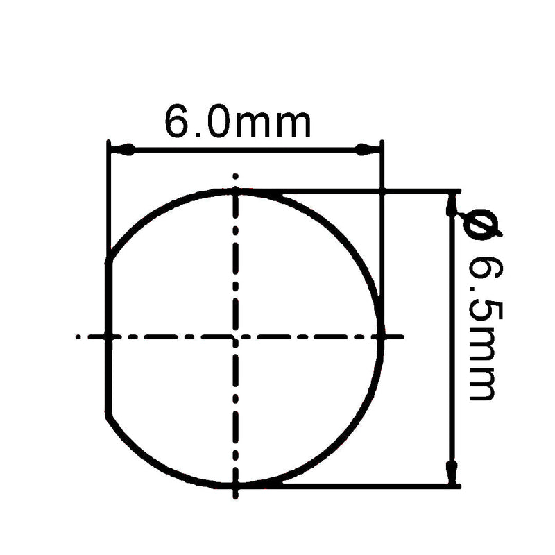 SMA Female Bulkhead Crimp Connector for RG174 (LMR-100) 50 Ohm - Gold