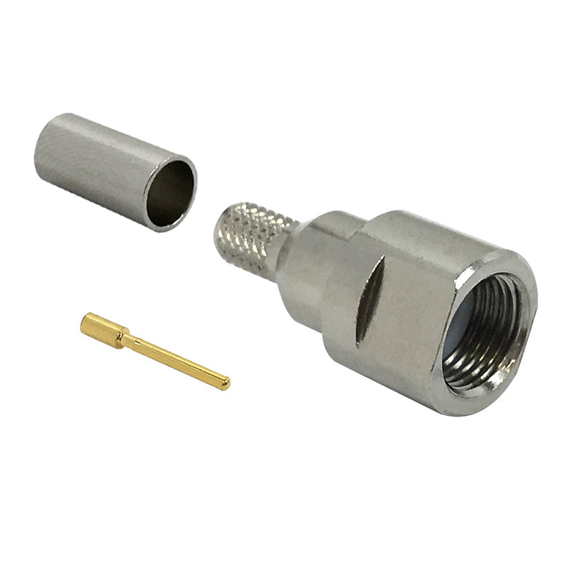 FME Male Crimp Connector for RG58 LMR-195 50 Ohm