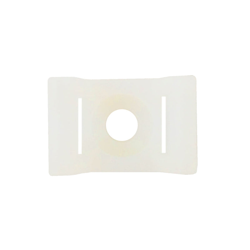 Cable Tie Screw Mount Base - Pack of 100