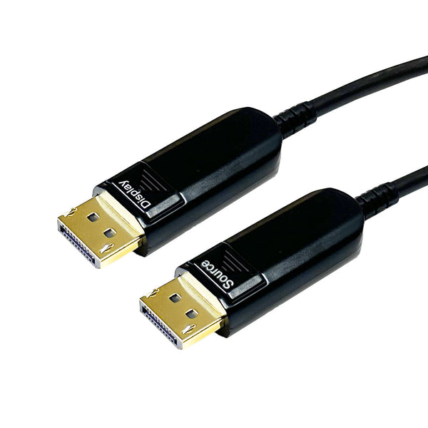 DisplayPort 8K@60Hz AOC Active Optical Cable - 40Gbps V2.0Cable - CMP Plenum Rated