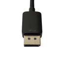 DP1.2 Male to HDMI Male Cable, 4K@60Hz, HDR, CEC, HDCP2.2, 32AWG - Black