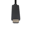 DP1.4 Male to HDMI Male Cable, 8K@60Hz, HDR10+, HDCP2.2, 32AWG - Black