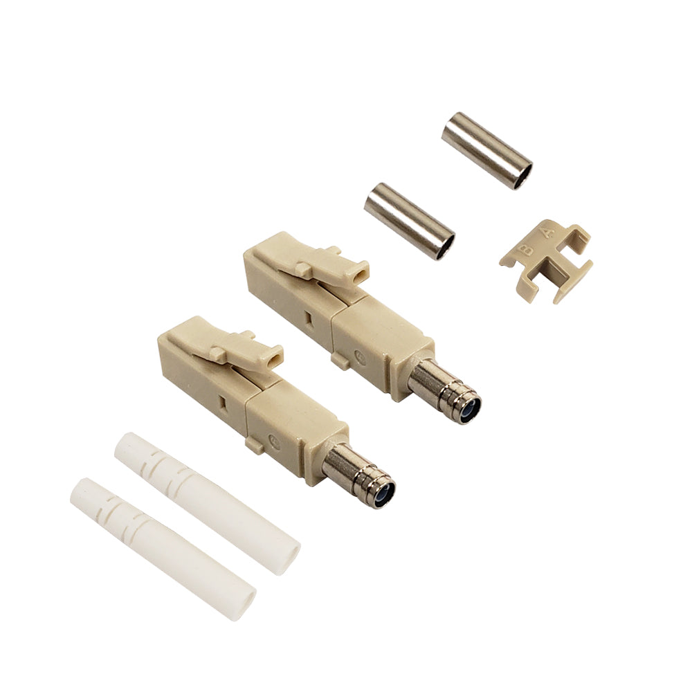 LC MM Duplex Connector for 3mm Jacket (50 pack)