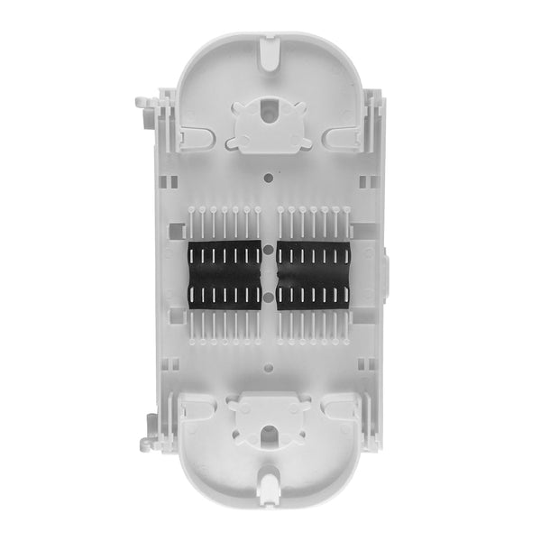 Fiber Optic Splice Trays Holds 24x 900um Fibers - White