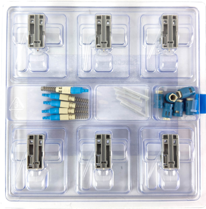 AFL FUSEConnect ST/UPC SM Connector - 900um Blue (6 pack)