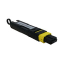 12-Fiber MTP/MPO Female Loopback Tester - Singlemode 9u Low Loss - Yellow