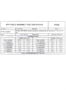 12-Fiber MTP/MPO Female Loopback Tester - Singlemode 9u Low Loss - Yellow