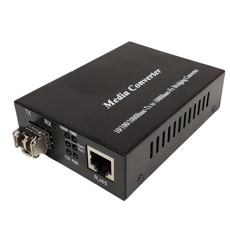 10/100/1000 Singlemode Media Converter 40km ST 1310nm