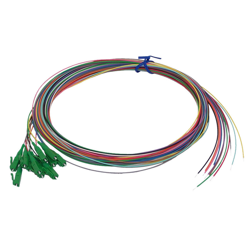3m LC/APC 12-Fiber OS2 Singlemode Simplex 9 micron - 900um Pigtail - C