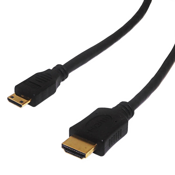 HDMI to Mini-HDMI Male High Speed with Ethernet Cable - CL2/FT4