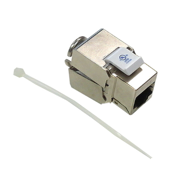 RJ45 Jack, 110 Style Punch-Down Cat6 Shielded