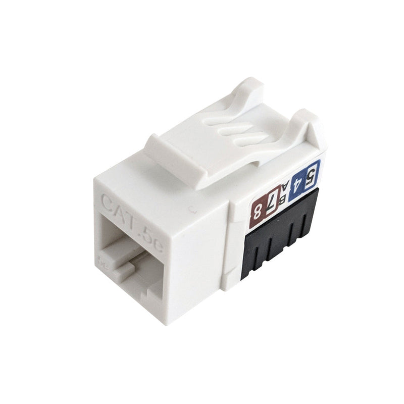 RJ45 Cat5e Slim Profile Jack, 110 Punch-Down