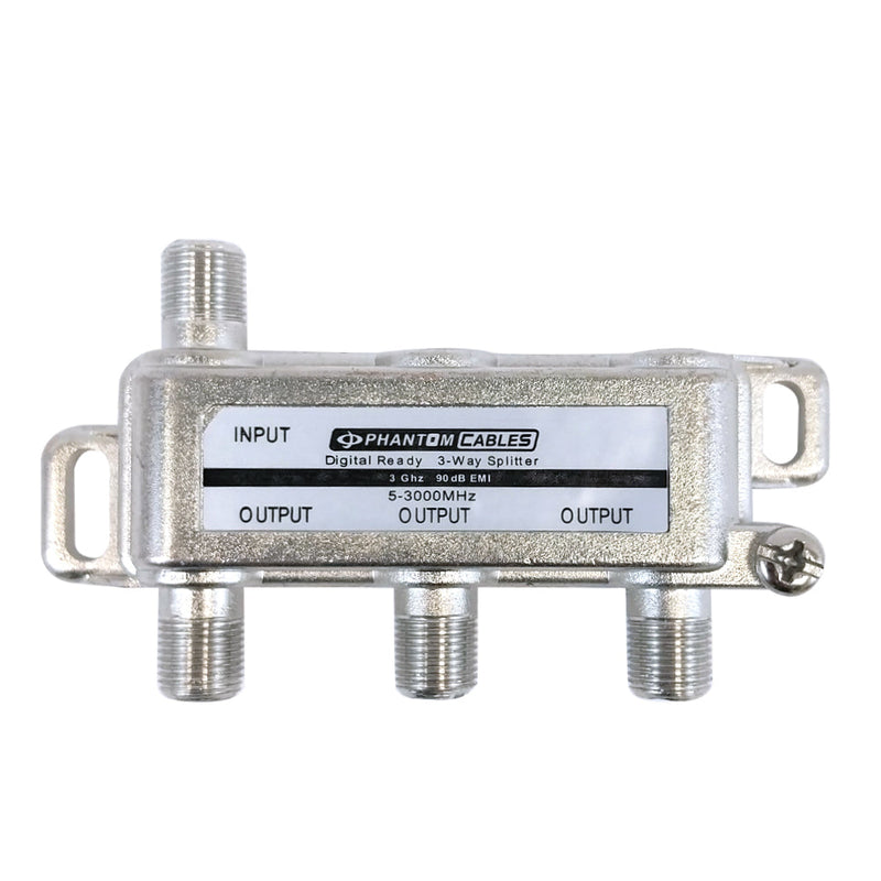 3GHz 90dB Digital Splitters 3-Way