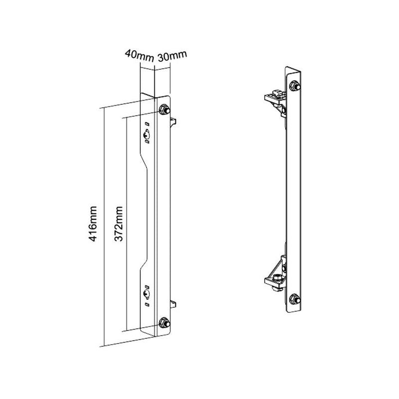 Video Wall TV Mount Arms and Accessories for Custom Installation