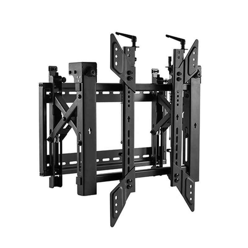 Video Wall Portrait TV Mount Bracket, Fully Adjustable Fits Sizes 45-70 inches - Maximum VESA 600x400