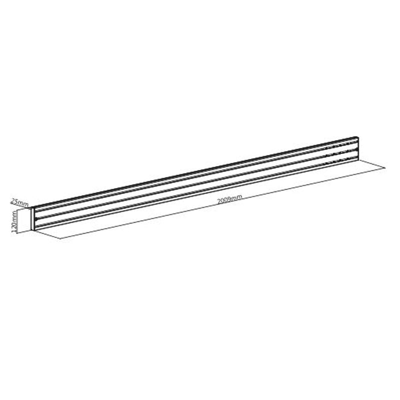 Video Wall Ceiling Mount/Stand Mounting Rail 2000mm
