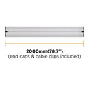 Video Wall Ceiling Mount/Stand Mounting Rail 2000mm