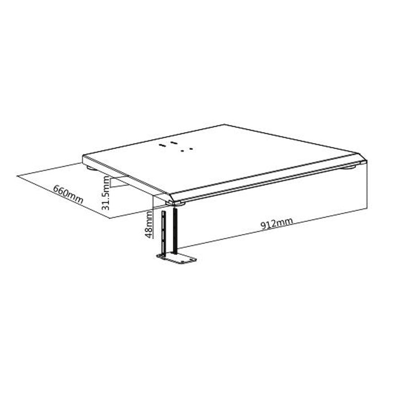 Video Wall Floor Stand - Pedestal Base