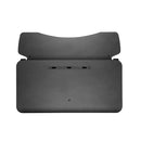 Sit-Stand Desk Workstation Base with Keyboard and Mouse Tray - Black