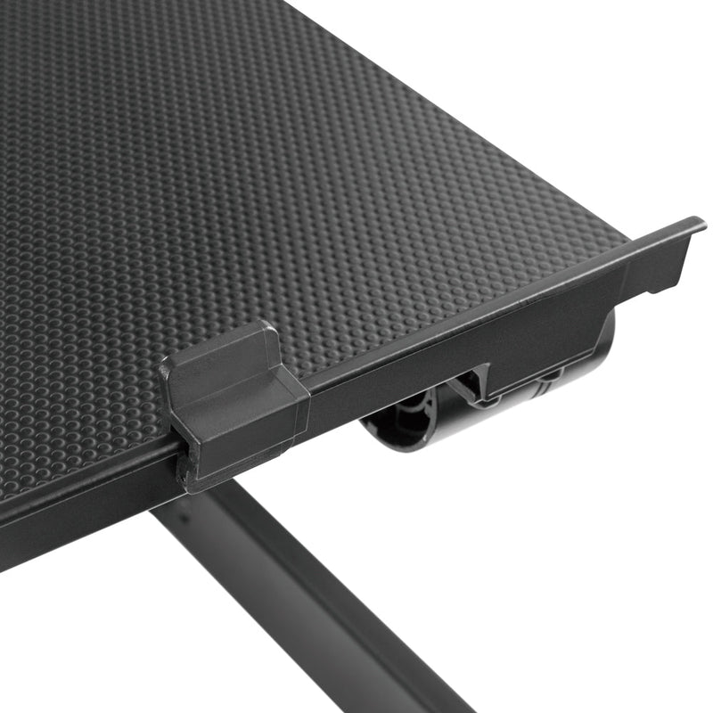 Laptop Stand with Mouse Pad - Height Adjustable - Black