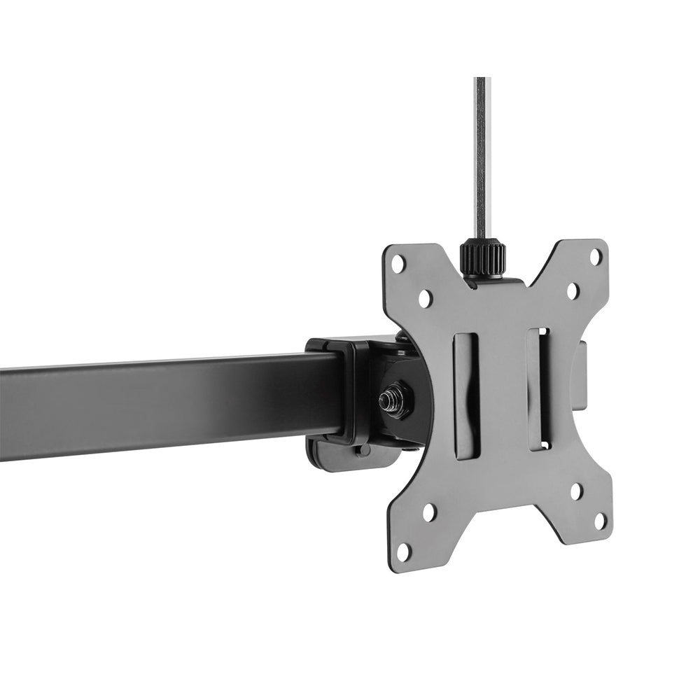Desktop Monitor Stand, Full Motion, Dual Screen, VESA 100x100 (17-27 inch)