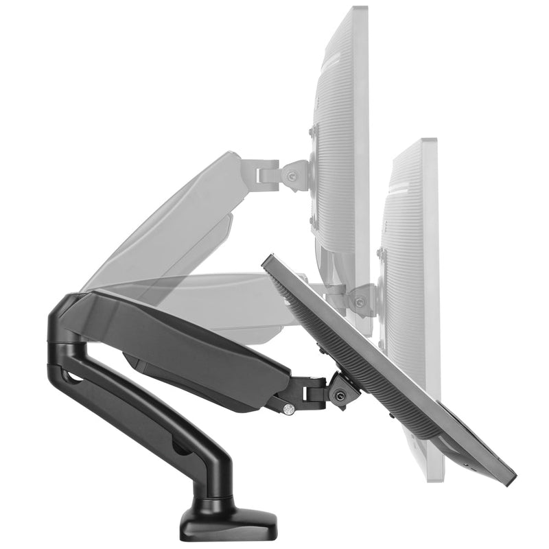 Desktop Display Mount, Full Motion, Single Screen, VESA 100x100 (13-27 inch)