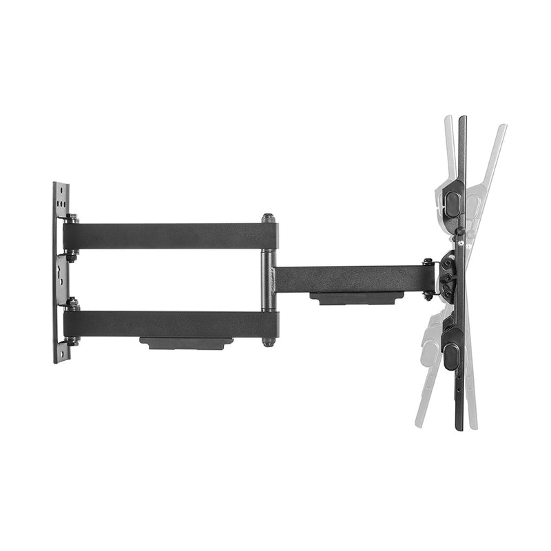 Full Motion Mount TV Wall Mount Bracket for Flat and Curved LCD/LEDs - Fits Sizes 32 to 55 inches - Maximum VESA 400x400