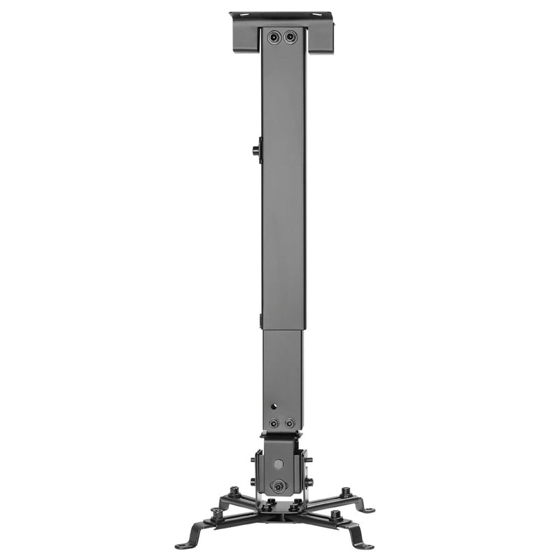 Projector Wall/Ceiling Mount, 4 Arm Tilt & Rotate Adjustable Length 430 to 650mm - Black