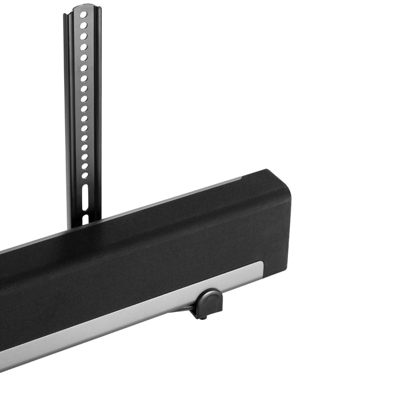 Sound Bar Holder for Below or Above TV - Black (Pair)