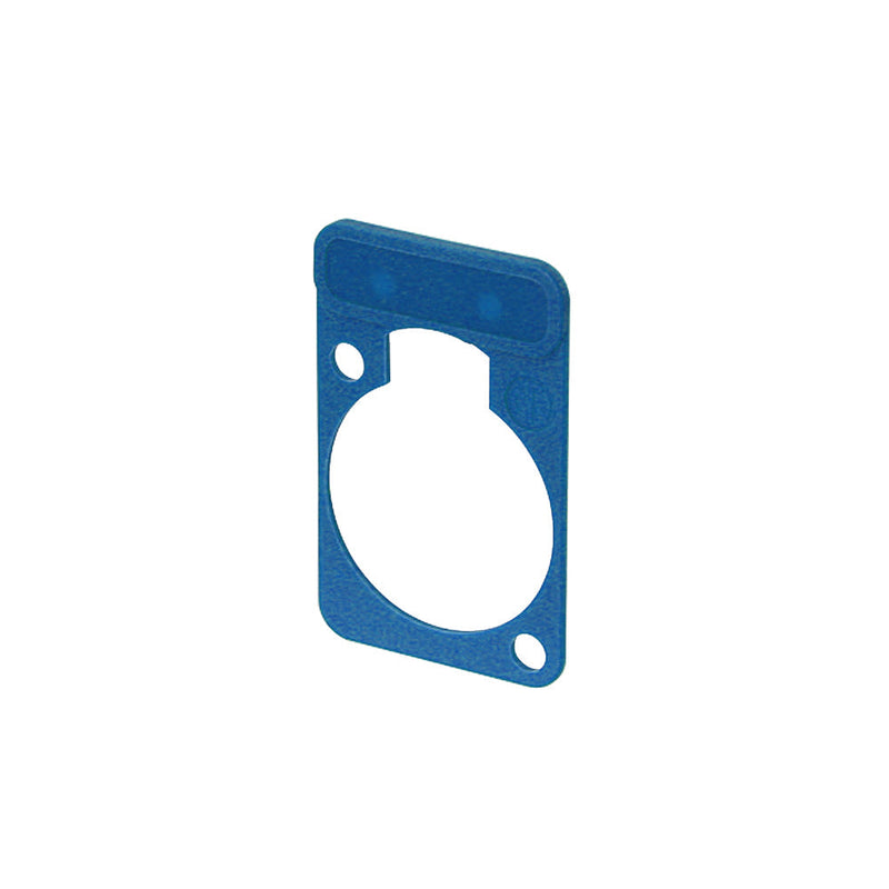 Neutrik D-Series Labelling Plate - Blue