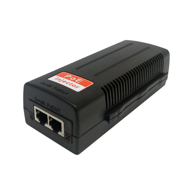 1-Channel 10/100/1000M PoE Injector 30W - IEEE 802.3af/at