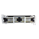 12-Port CAT5e Patch Panel, Self Mount Patch Panel - 110 Punch-Down