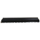 24-Port CAT6A Shielded Patch Panel, 19" Rackmount