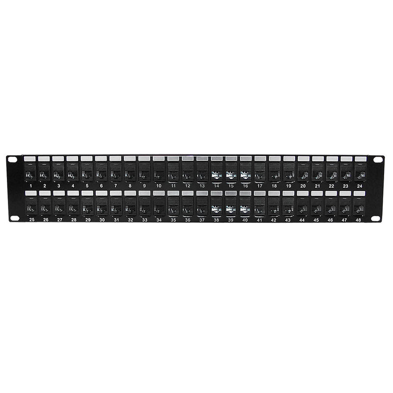 Punchdown Panel 48-Port CAT6A Patch Panel, 19