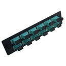 Loaded Adapter Panel with 12x Simplex SC/PC Multimode 10G (Non-LGX) - Black