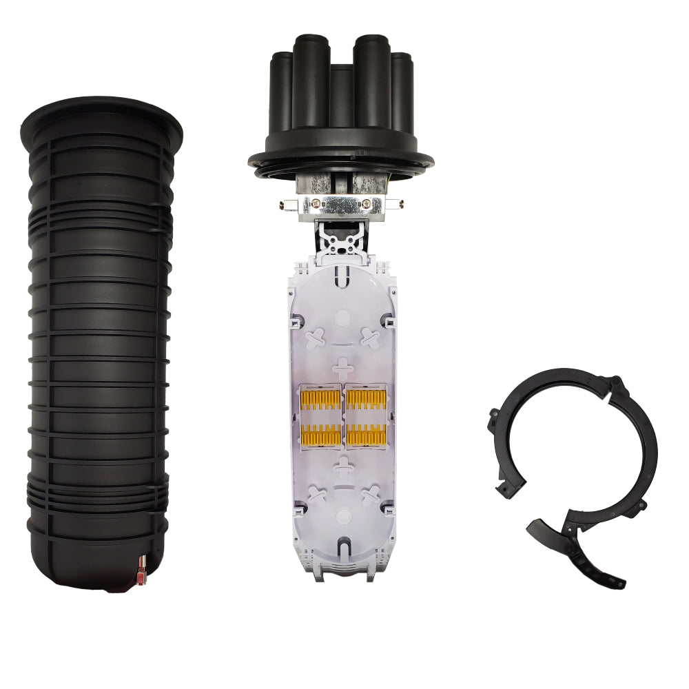 Fiber Optic Dome Splice Enclosure - 144 Fiber - IP68