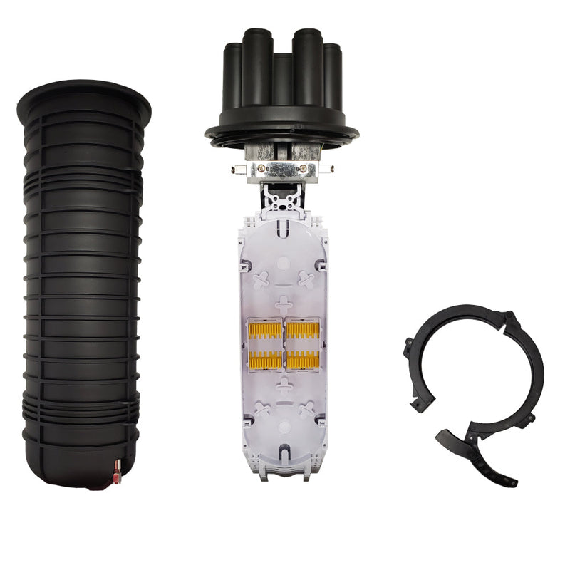 Fiber Optic Dome Splice Enclosure - 144 Fiber - IP68