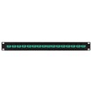 16 Port LC/LC Multimode 50u OM3/4 Duplex Patch Panel - 19" Rackmount 1U