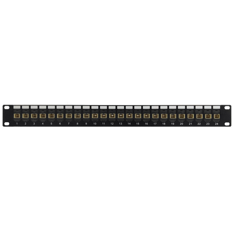 24 Port SC/SC Multimode 62.5u Simplex Patch Panel - 19