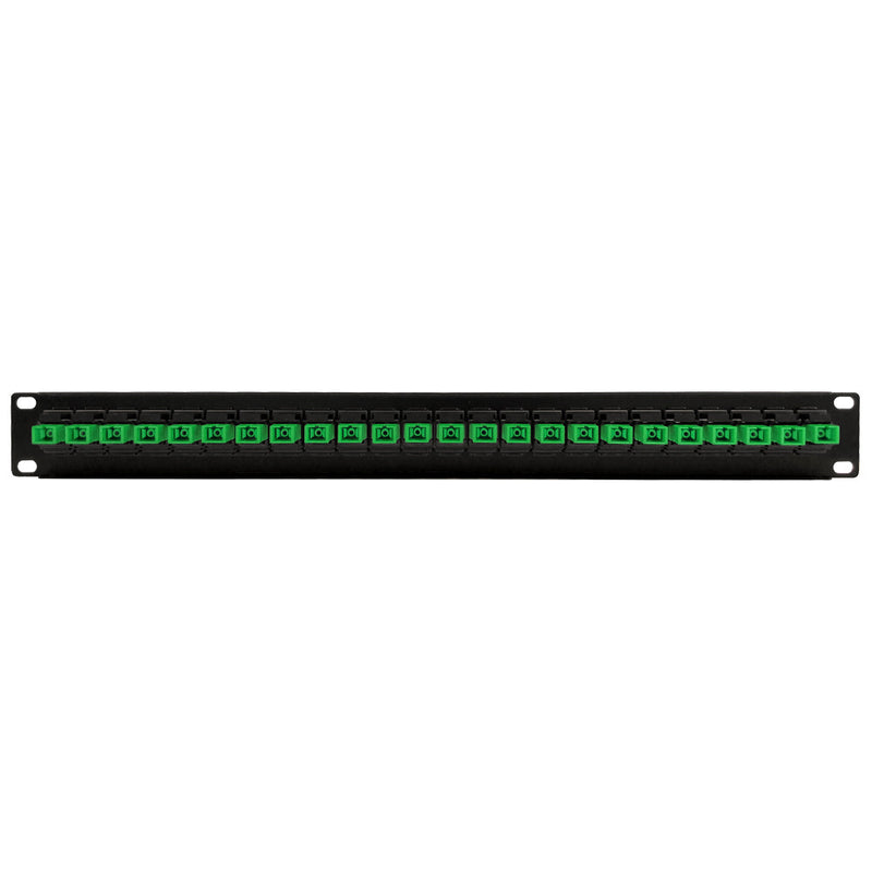 Apc Inlet Patch 24 Port SC/SC APC Singlemode 9u Simplex Patch Panel - 19