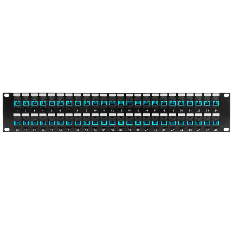 48 Port SC/SC Multimode 50u OM3/4 Simplex Patch Panel - 19