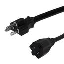 NEMA 5-20P to NEMA 5-20R Power Cable - SJT Jacket