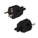 SCHUKO CEE 7/7 (Euro) Male to C5 Power Adapter
