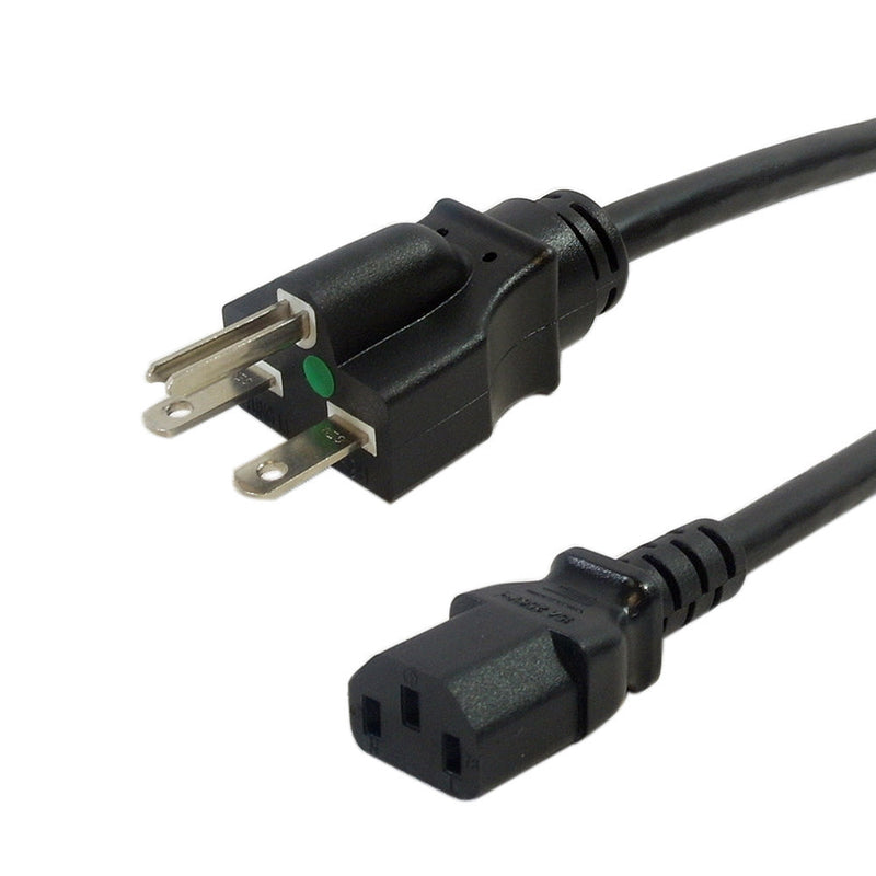 Hospital Grade 6-15P to C13 Power Cable - SJT