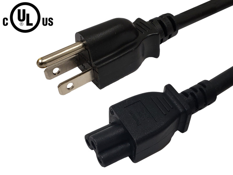 5-15P to C5 Three Prong Power Cable - SJT