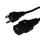 5-15P to Locking C13 Power Cable - SJT Jacket