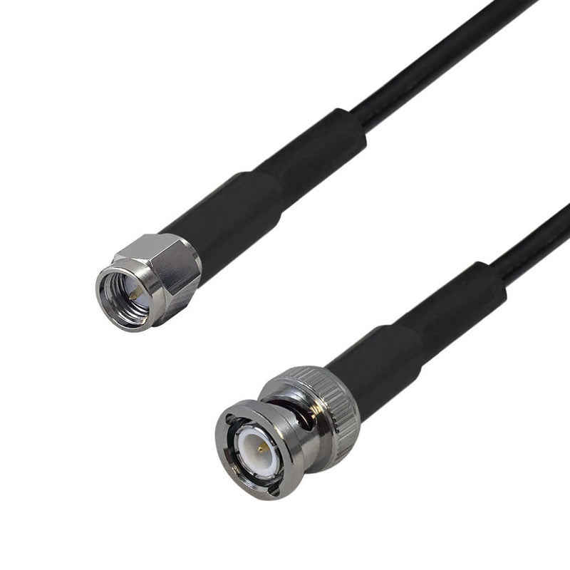 LMR-240 SMA to BNC Male Cable